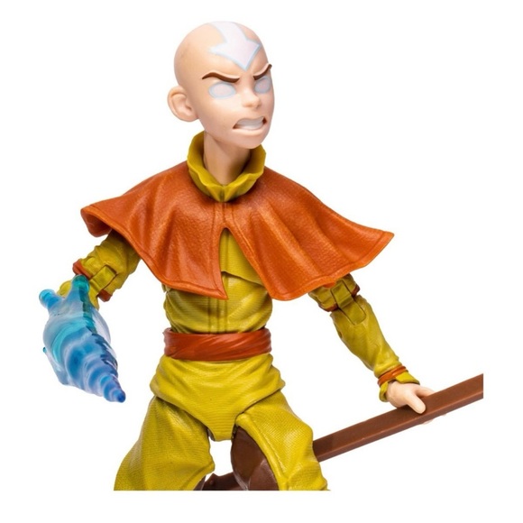 Avatar: The Last Airbender Aang Avatar State Gold Label 7-Inch Action Figure - Picture 7 of 11